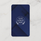 Carte De Visite Connectez-vous avec nous | Code QR de médias socia (Dos)