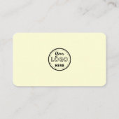 Carte De Visite Connectez-vous avec nous Logo Qr Code Social Media (Dos)