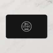Carte De Visite Connectez-vous avec nous Logo Qr Code Social Media (Dos)