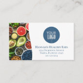 Carte De Visite Connectez-vous avec nous | QR Code Logo simple Pho (Devant)