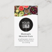 Carte De Visite Connectez-vous avec nous | QR Code Logo simple Pho (Devant)