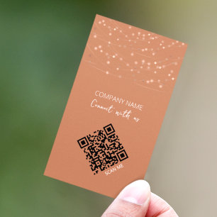 Carte De Visite Connectez-vous avec nous Scannez-moi