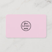 Carte De Visite Connectez-vous avec nous Site Web Code Qr Réseaux  (Dos)