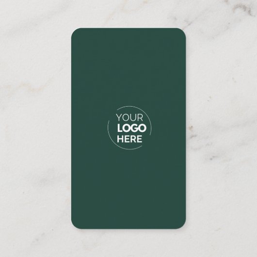 Carte De Visite Connectez-vous avec nous | Social Media QR Code Em (Dos)