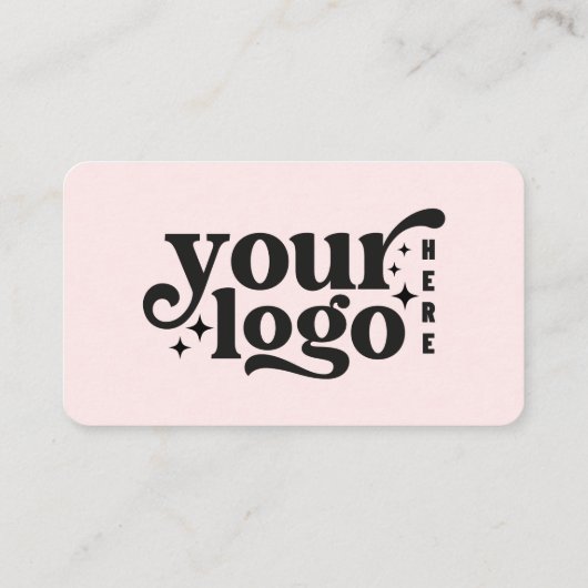 Carte De Visite Connectez-vous avec nous Social Media QR Code Pink (Dos)