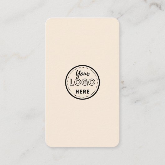 Carte De Visite Connectez-Vous Avec Us Qr Code Professional Branch (Dos)