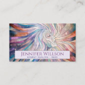 Carte De Visite Connexion éthérée - Flux d'énergie cosmique (Devant)