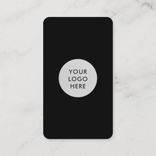 Carte De Visite Connexion Noire avec le code QR US (Dos)