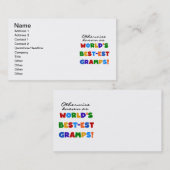 Carte De Visite Connu autrement sous le nom de meilleurs groupes (Devant / Derrière)