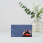 Carte De Visite Conque lumineuse (Debout devant)