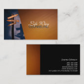 Carte De Visite Conseil, coach de vie, thérapie, thérapeute, (Devant / Derrière)