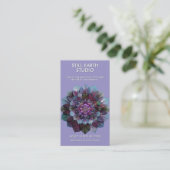 Carte De Visite Conseil des Feuilles | Mandala (Debout devant)