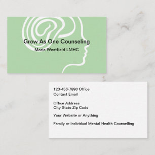 Carte De Visite Conseil en santé mentale local