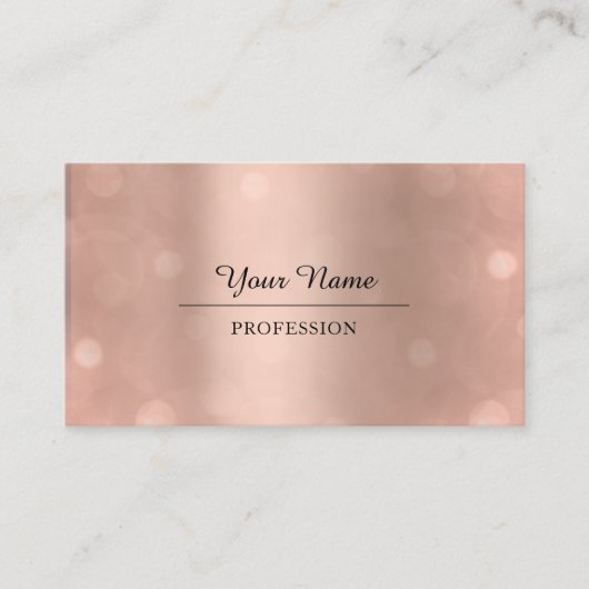 Carte De Visite Conseil professionnel Rose moderne (Devant)
