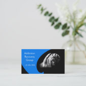 Carte De Visite Conseil sur le groupe de récupération des dépendan (Debout devant)