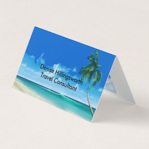 Carte De Visite Conseiller Agent De Voyages