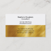 Carte De Visite Conseiller chic (Dos)