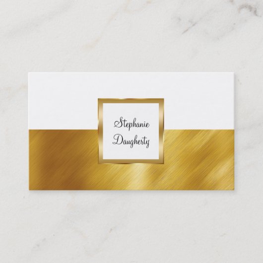 Carte De Visite Conseiller chic (Devant)