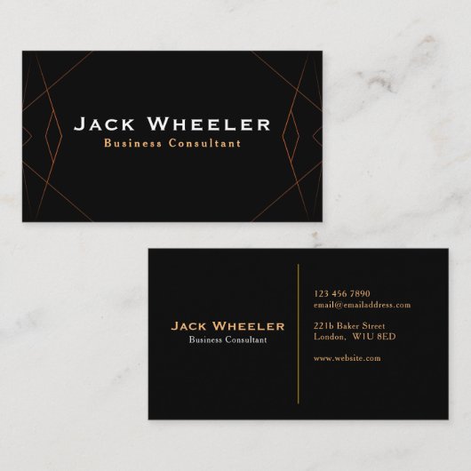 Carte De Visite Conseiller commercial (Devant / Derrière)