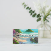 Carte De Visite Conseiller de voyage Îles (Debout devant)