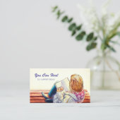 Carte De Visite Conseiller du Groupe de soutien à la violence fami (Debout devant)