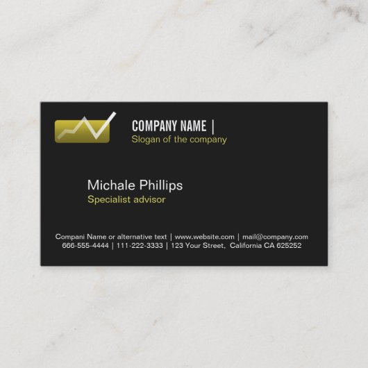 CARTE DE VISITE CONSEILLER EN BOURSE VALEURS INVESTISSEMENT (Devant)