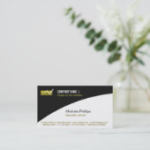 CARTE DE VISITE CONSEILLER EN BOURSE VALEURS INVESTISSEMENT (Debout devant)