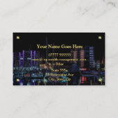 Carte De Visite Conseiller en patrimoine, Plaque d'or, Marina de y (Dos)