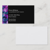 Carte De Visite Conseiller en santé mentale autorisé (Devant / Derrière)