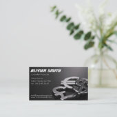 Carte De Visite Conseiller Financier (Debout devant)