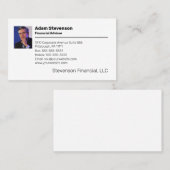 Carte De Visite Conseiller financier | Planner Professionnel (Devant / Derrière)