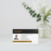 Carte De Visite Conseiller financier | Planner Professionnel (Debout devant)