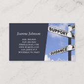 Carte De Visite Conseiller le thérapeute de l'entraîneur de vie, (Dos)