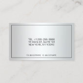 Carte De Visite Conseiller matrimonial (Dos)