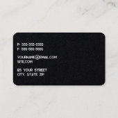 Carte De Visite Conseiller municipal (Dos)