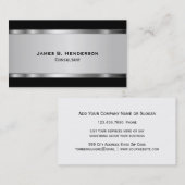 Carte De Visite Conseiller professionnel (Devant / Derrière)