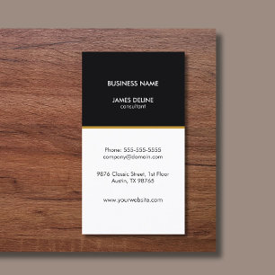 Carte De Visite Conseiller simple élégant professionnel