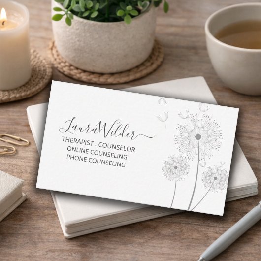 Carte De Visite Conseiller Thérapeute