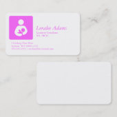 Carte De Visite Conseillère en lactation (Devant / Derrière)