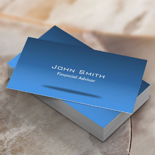 Carte De Visite Conseillère financière Conseillère professionnelle