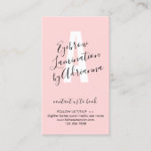 Carte De Visite Conseils de soins postérieurs à la contamination (Devant)