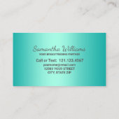 Carte De Visite Conseils en lactation (Dos)