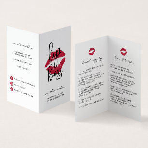 Carte De Visite Conseils et astuces du distributeur de produits Li