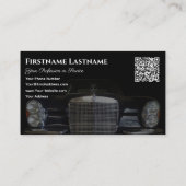 Carte De Visite Conservateur historique de voitures Oldtimer Merce (Dos)