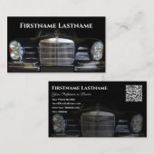 Carte De Visite Conservateur historique de voitures Oldtimer Merce (Devant / Derrière)