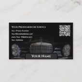 Carte De Visite Conservateur historique de voitures Oldtimer Merce (Dos)