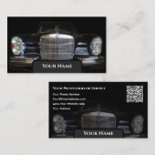 Carte De Visite Conservateur historique de voitures Oldtimer Merce (Devant / Derrière)