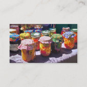 Carte De Visite Conserves au vinaigre et gelées (Dos)