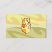 Carte De Visite Console de jeu haute arcade (Dos)