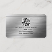 Carte De Visite Console de jeu vidéo à main faux look affaires ca (Dos)